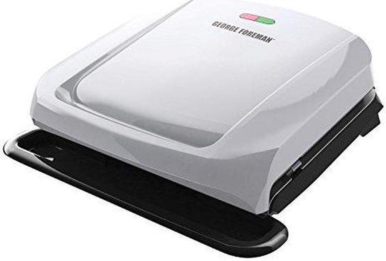 Main image of George Foreman 4-Serving Removable Plate & Panini Grill Platinum GRP1060P