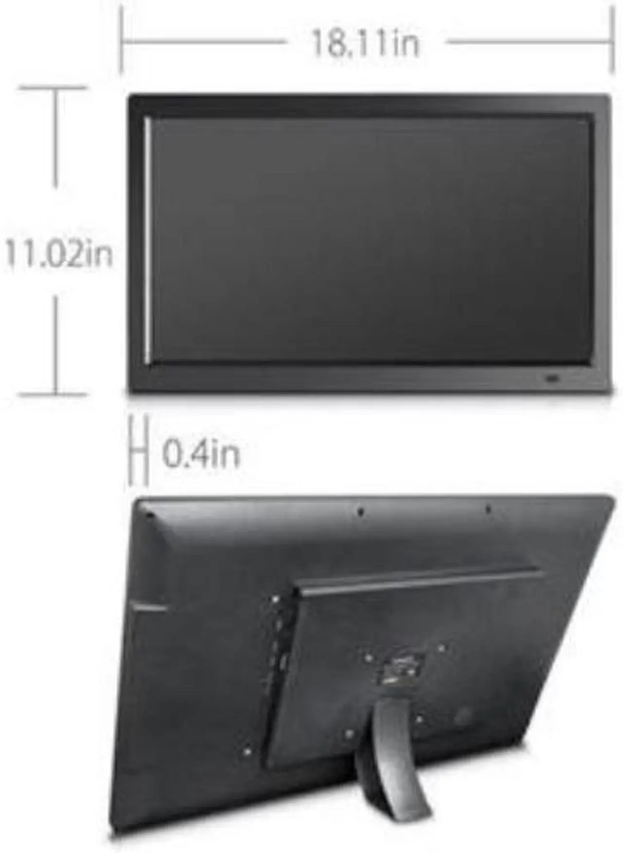 Alt view image 9 of 10 - 19" Smart WiFi Cloud Digital Photo Frame, free Cloud storage, real-time photos, Movie, Social Media, Browser, all apps