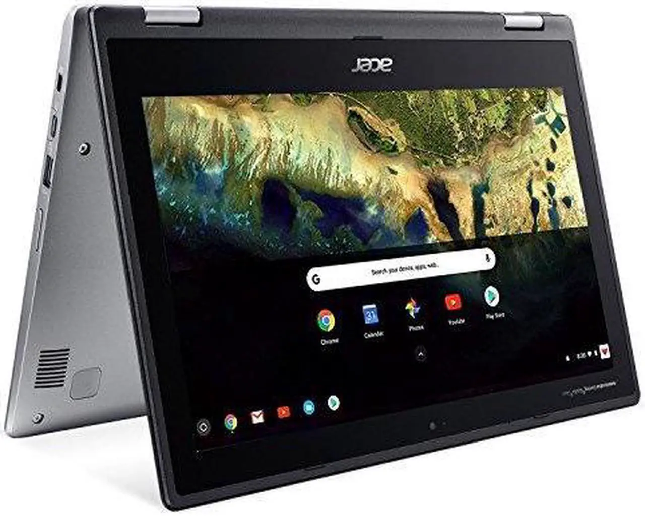 Alt view image 2 of 15 - Acer Chromebook Spin 11 CP311-1H-C5PN 11.6" Touchscreen LCD 2 in 1 Chromebook - Intel Celeron N3350 Dual-core (2 Core) 1.10 GHz - 4 GB LPDDR4 - 32 GB Flash Memory - Chrome OS - 1366 x 768 - In-pl