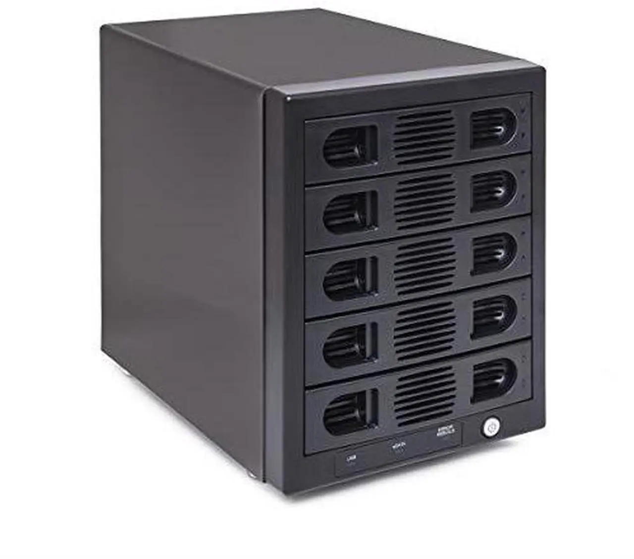 Alt view image 6 of 16 - Syba SY-ENC50118 5 Bay 2.5" and 3.5" SATA HDD External USB 3.0 / eSATA RAID Hard Drive Enclosure