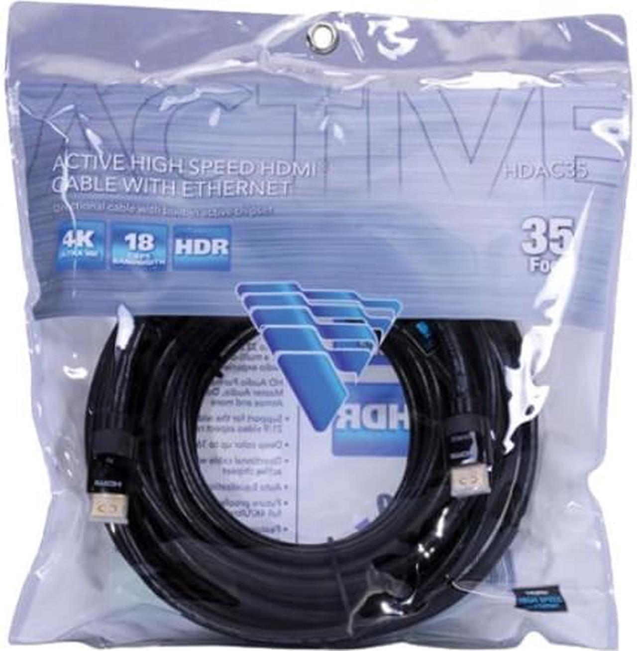 Alt view image 2 of 6 - VANCO 35' ACTIVE HIGH-SPEED HDMI CABLES WITH ETHERNET