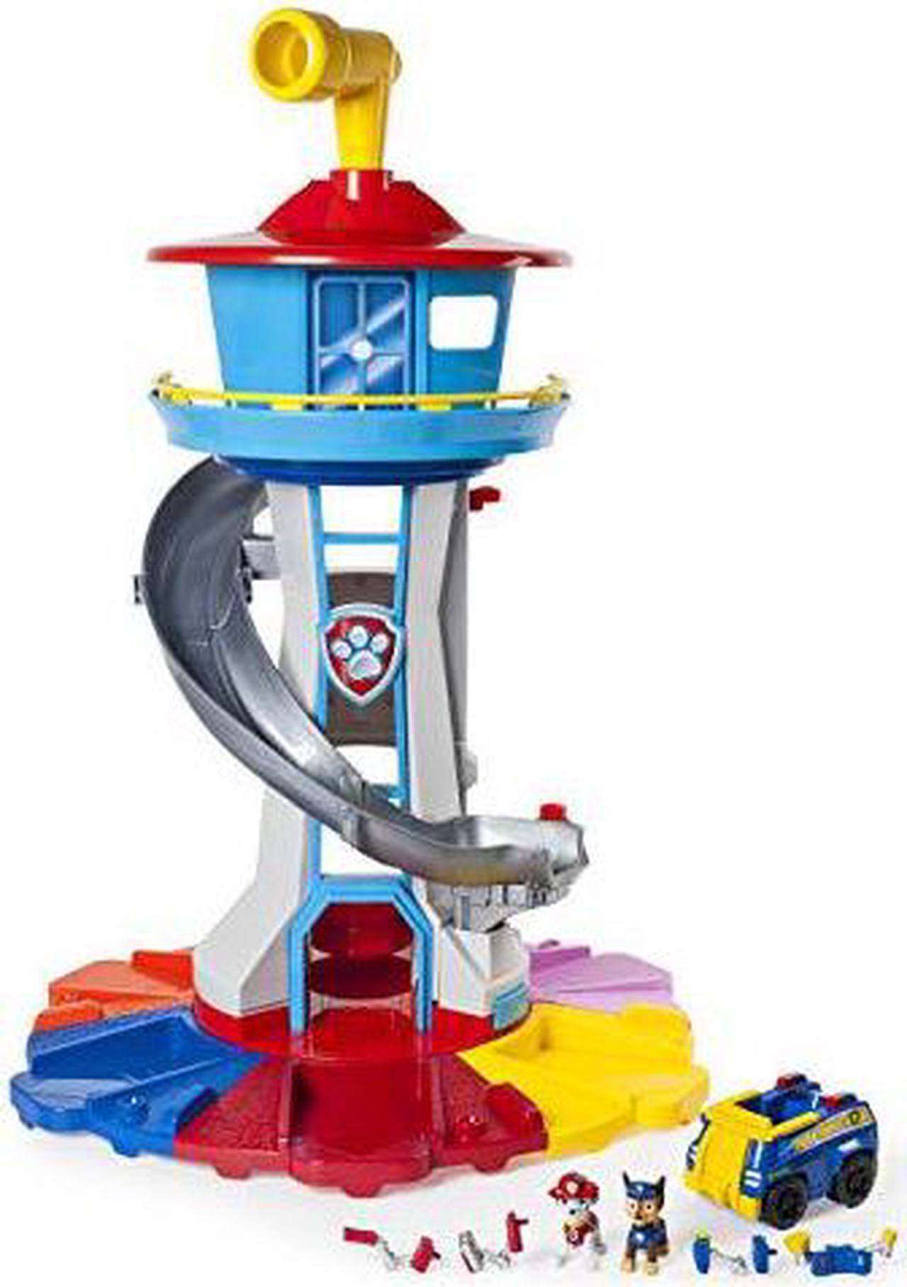 Main image of Paw Patrol - My Size Lookout Tower with Exclusive Vehicle, Rotating Periscope and Lights and Sounds