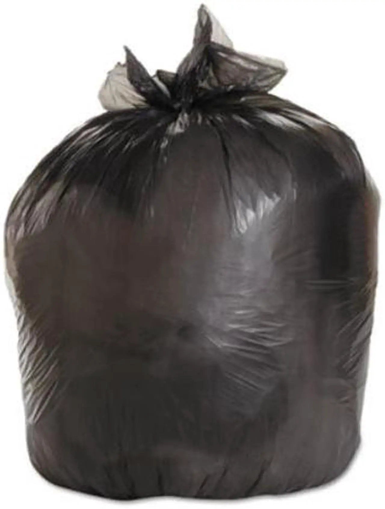 Alt view image 2 of 7 - Boardwalk 3339H Medium-Grade Can Liners, 33 x 39, 33-Gallon, .50 Mil, Black, 25/Roll, 1 Roll