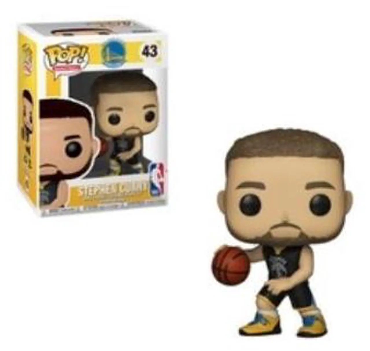 Alt view image 3 of 5 - Golden State Warriors NBA Funko POP Vinyl Figure - Stephen Curry