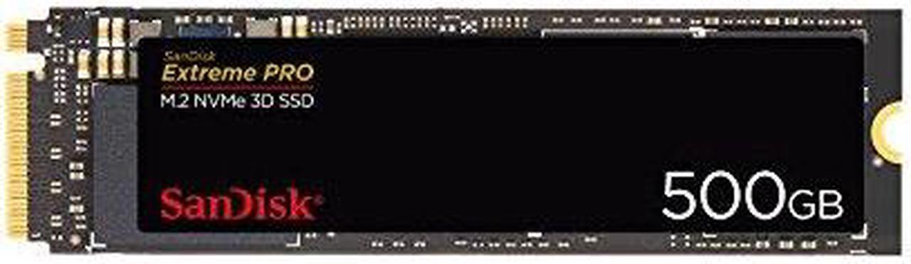 Alt view image 13 of 20 - SanDisk Extreme PRO 500GB PCIe 3.0 x4 M.2 2280 Internal Solid State Drive