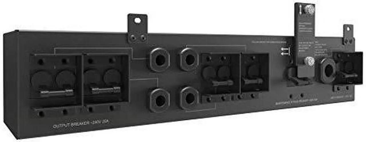 Alt view image 3 of 10 - Vertiv Liebert POD PD5 4 L6-20R UPS Maintenance Bypass for GXT5 PD5-006