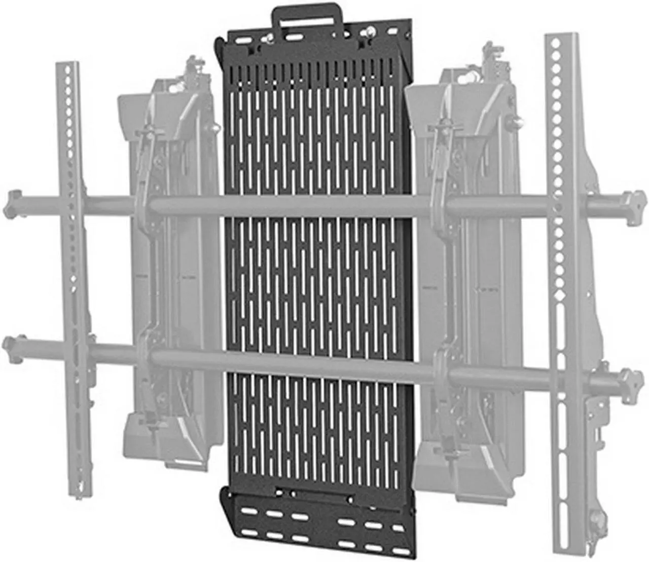 Alt view image 2 of 3 - Chief Mfg. CSPR Removable Component Storage Panel, Black