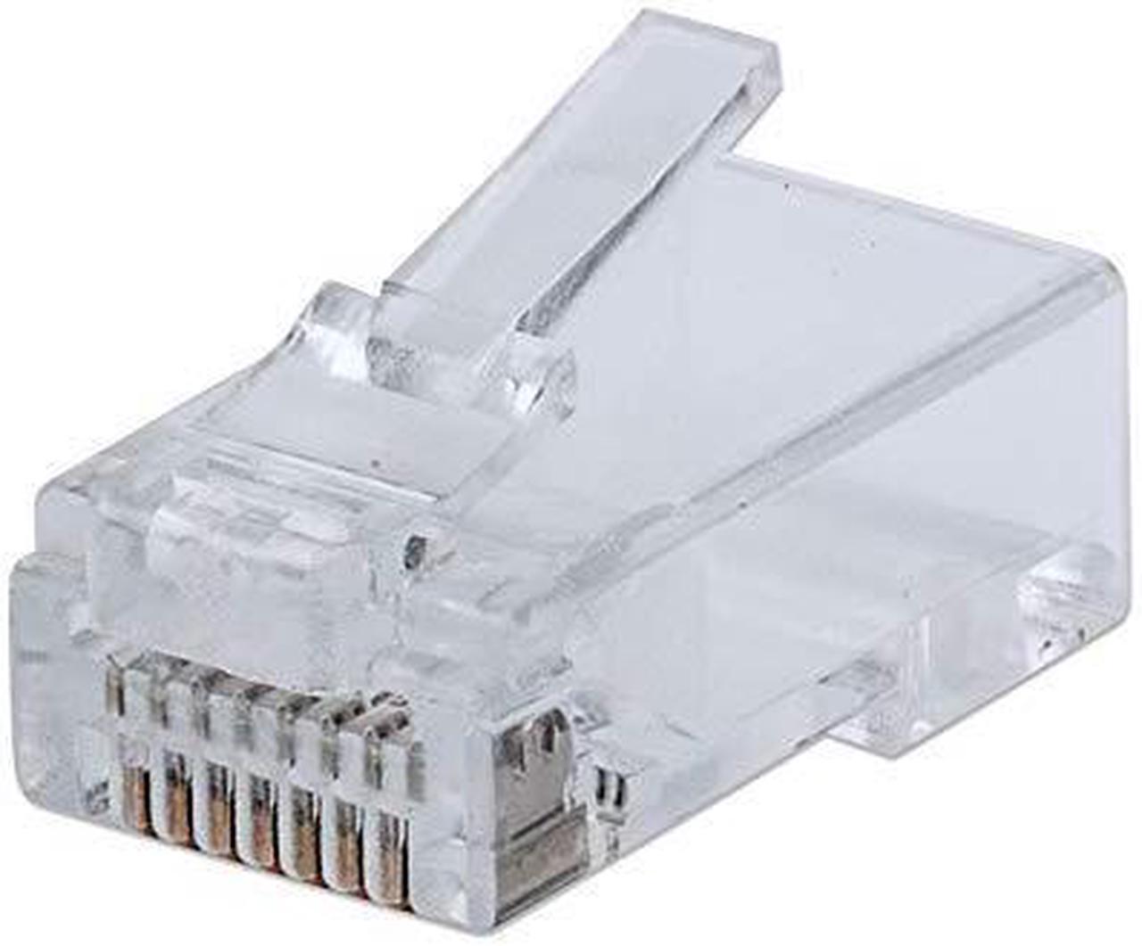 Alt view image 2 of 6 - Intellinet Network Solutions 790369 FastCrimp CAT-5E RJ45 Modular Plugs (50-Pack)
