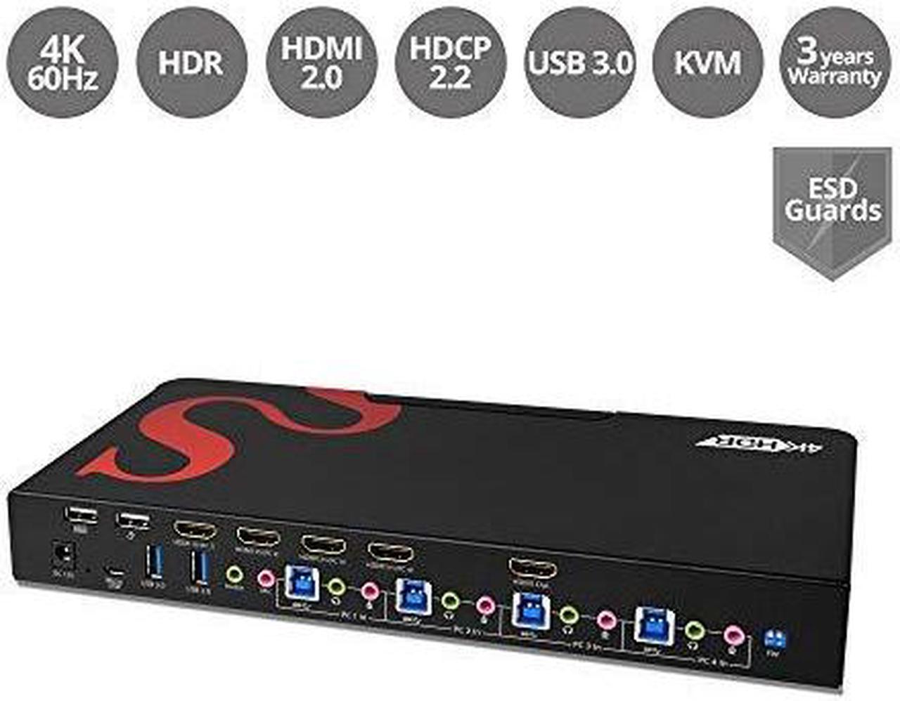 Alt view image 9 of 15 - SIIG KVM Switchbox