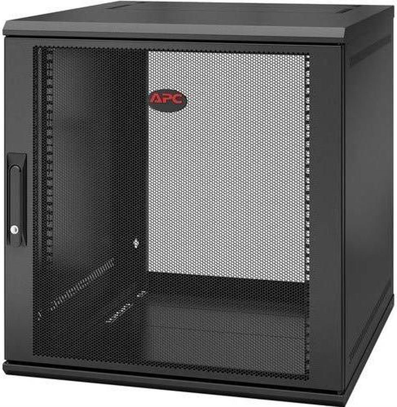 APC Schneider Electric - AR112SH6 - APC by Schneider Electric NetShelter WX 12U Single Hinged Wall-mount Enclosure