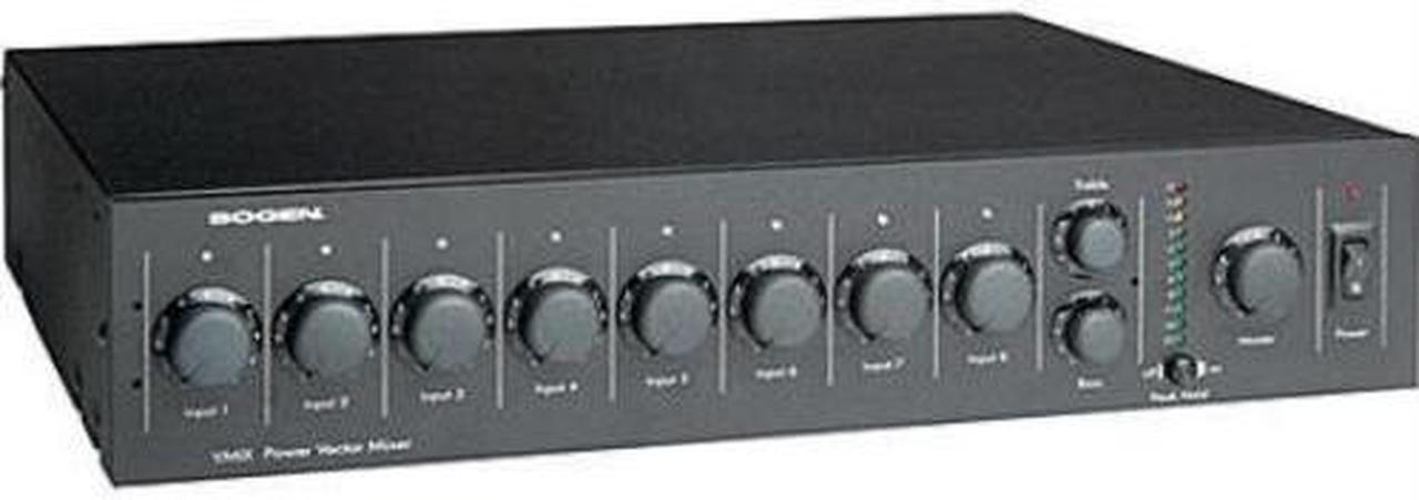 Alt view image 3 of 5 - Bogen VMIX MODULAR MIXER/PRE-AMP 8-INPUT/OUTPUT MODULE