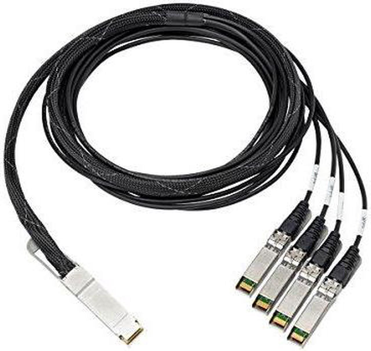 HPE 100Gb QSFP28 to 4x25Gb SFP28 3m Direct Attach Copper Cable