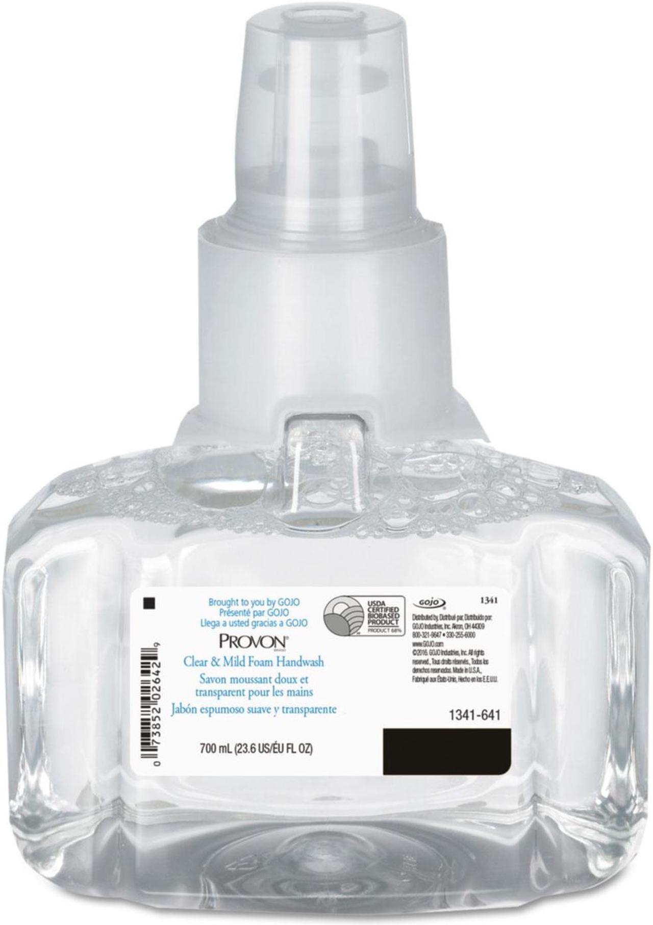 Main image of Gojo Industries, Inc Clear & Mild Foam Hand Wash 1200mL Refill Unscented 2