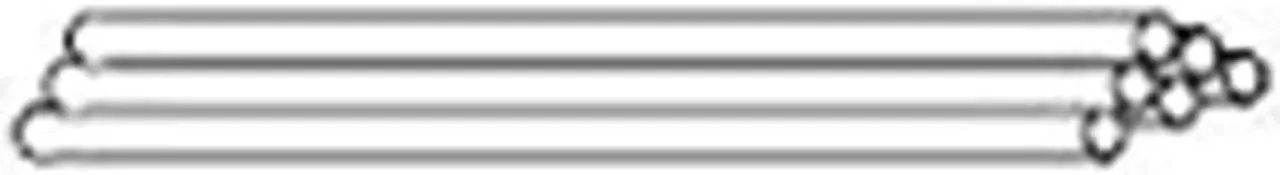 Alt view image 3 of 4 - MUELLER INDUSTRIES MH04002 5/8" OD x 2 ft. Straight Copper Tubing Type M