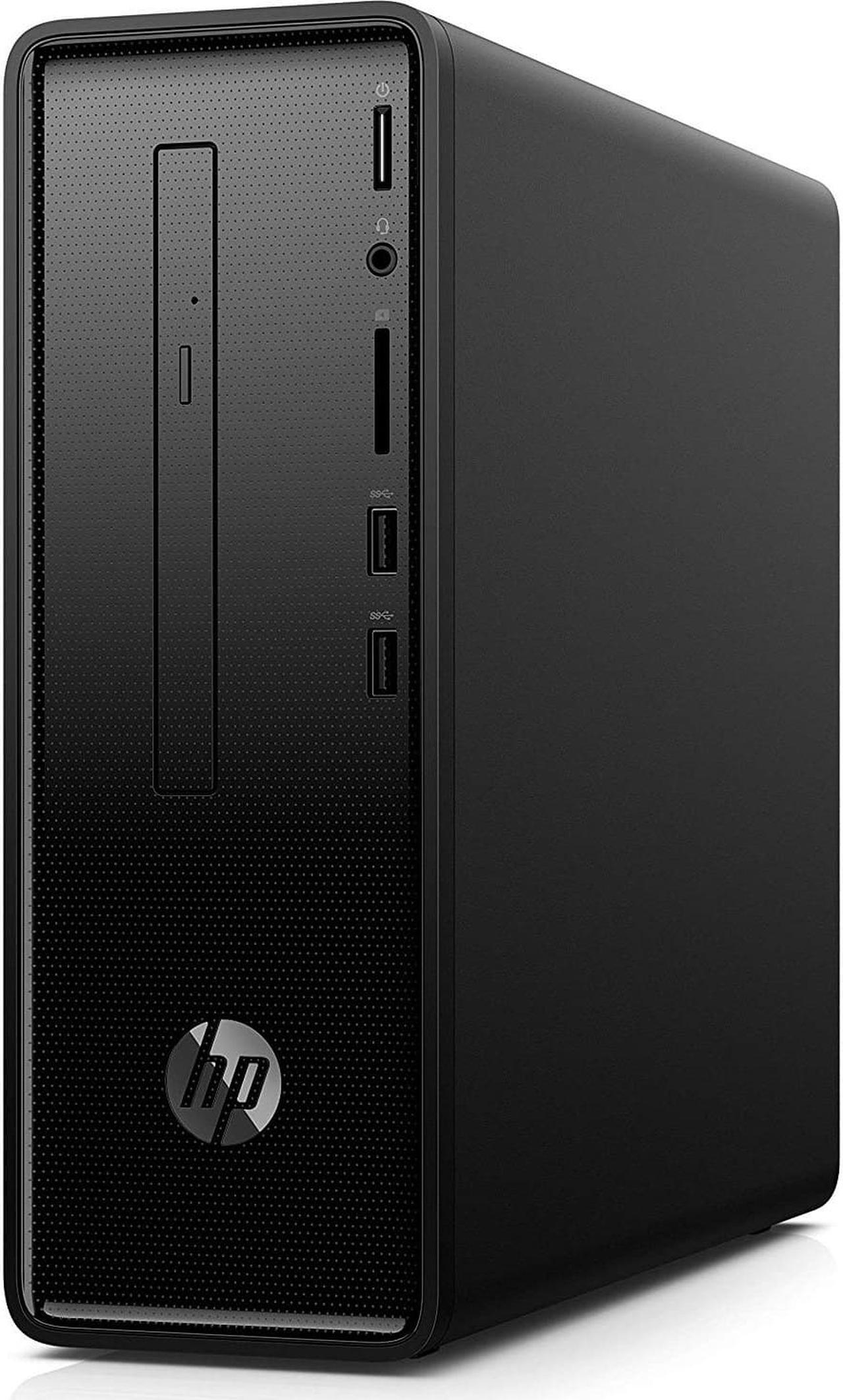 Alt view image 2 of 6 - HP Slimline Mini-Tower 290-p0000 290-p0046 Desktop Computer Intel Core i3-8100 Quad-core 3.60 GHz  8GB RAM DDR4 SDRAM 1TB HDD Windows 10 Home