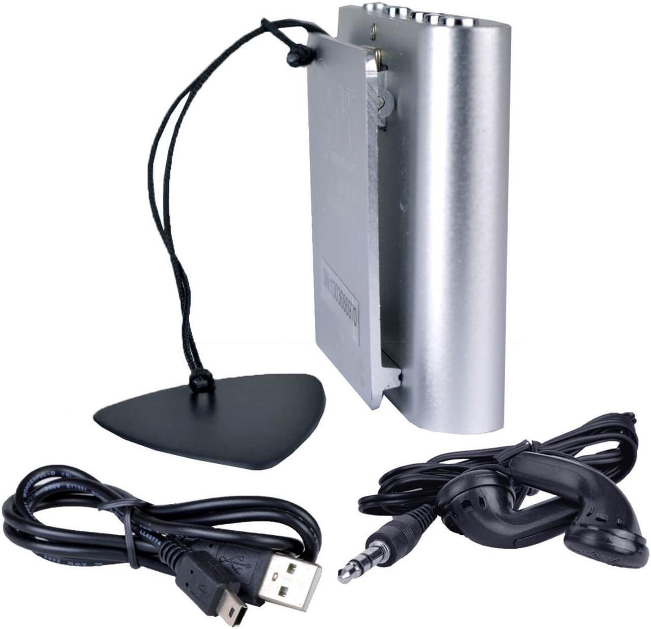 Alt view image 3 of 4 - Eclipse T180 1.8" 4GB MP3 Clip Style Digital Audio LCD Video Player - Silver