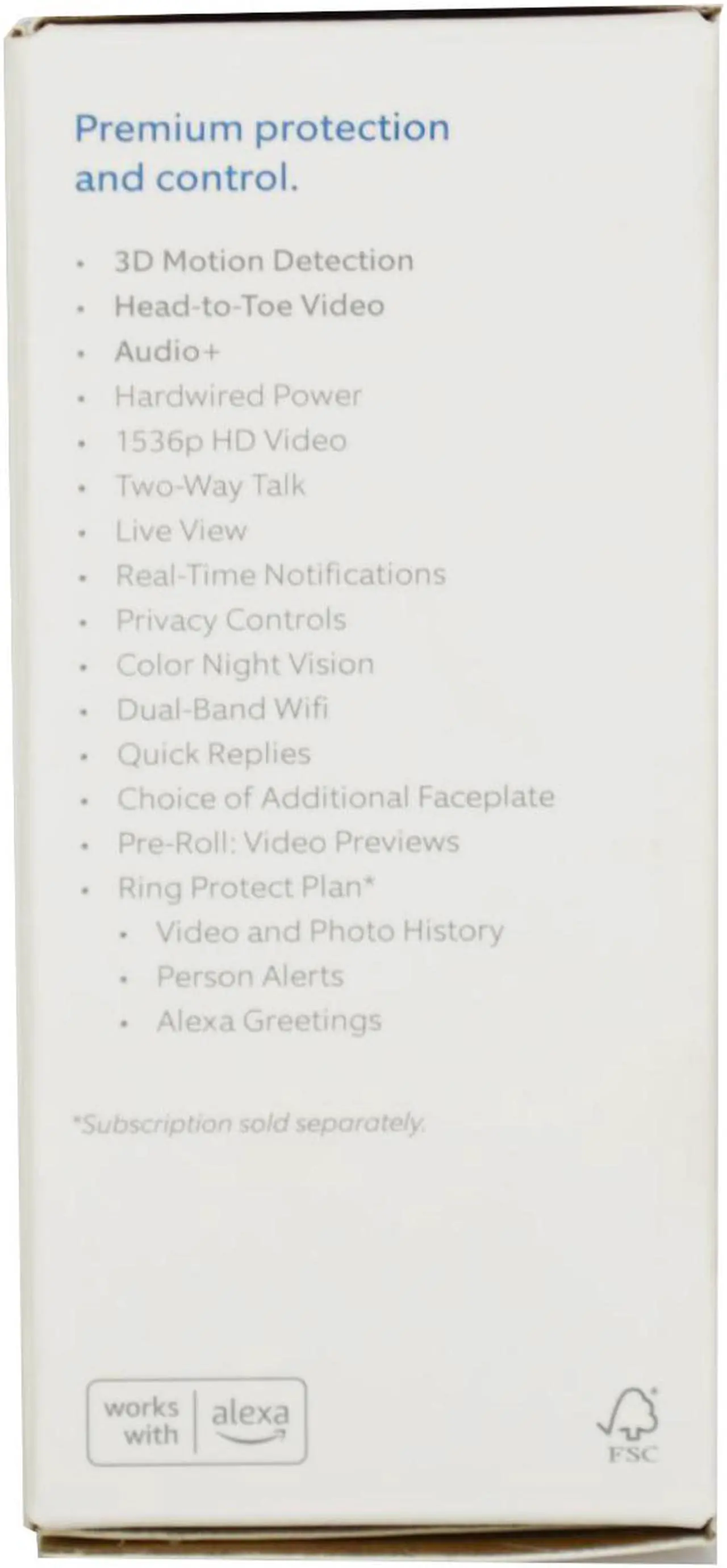 Alt view image 15 of 20 - Ring Wired Video Doorbell Pro, Smart WiFi Video Doorbell Wired - Satin Nickel