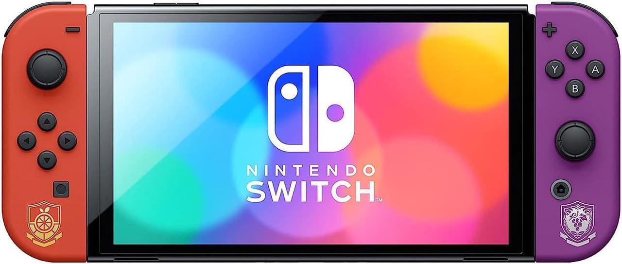Alt view image 4 of 8 - Nintendo Switch  OLED Model: Pokémon Scarlet & Violet Edition