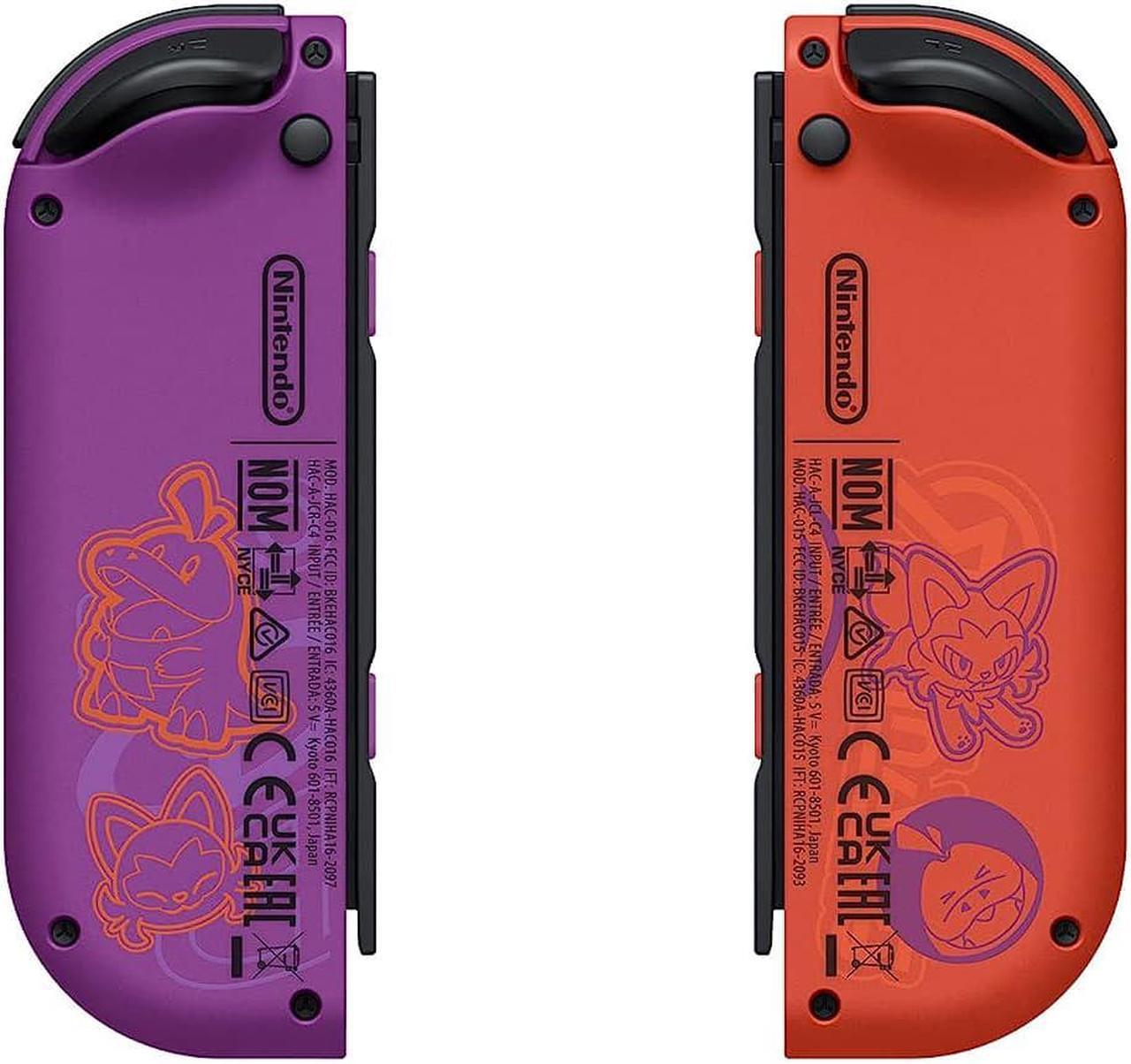 Alt view image 8 of 8 - Nintendo Switch  OLED Model: Pokémon Scarlet & Violet Edition