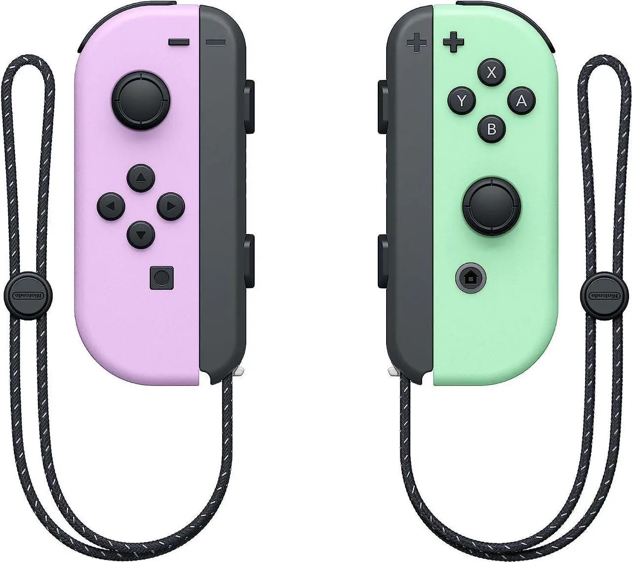 Alt view image 2 of 4 - OEM Official Nintendo Switch Joy-Con Wireless Controllers BRAND NEW Purple/Green