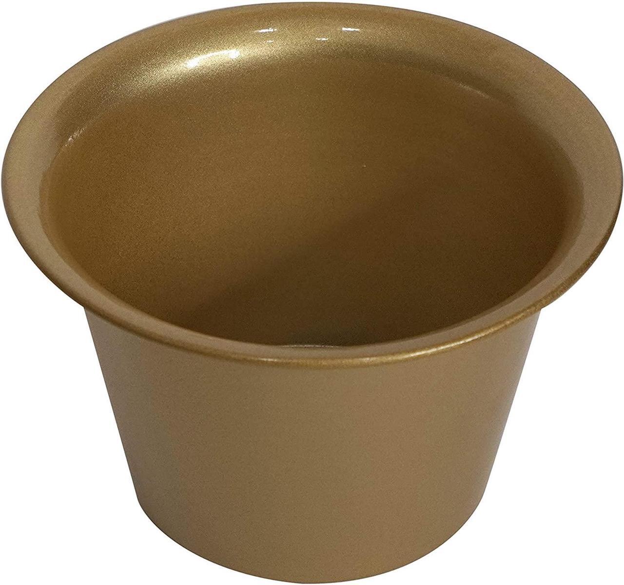 Alt view image 5 of 7 - Plant Hanger 6 Inch Hanging Pot Wall Planters Indoor Hanging Planter - Gold