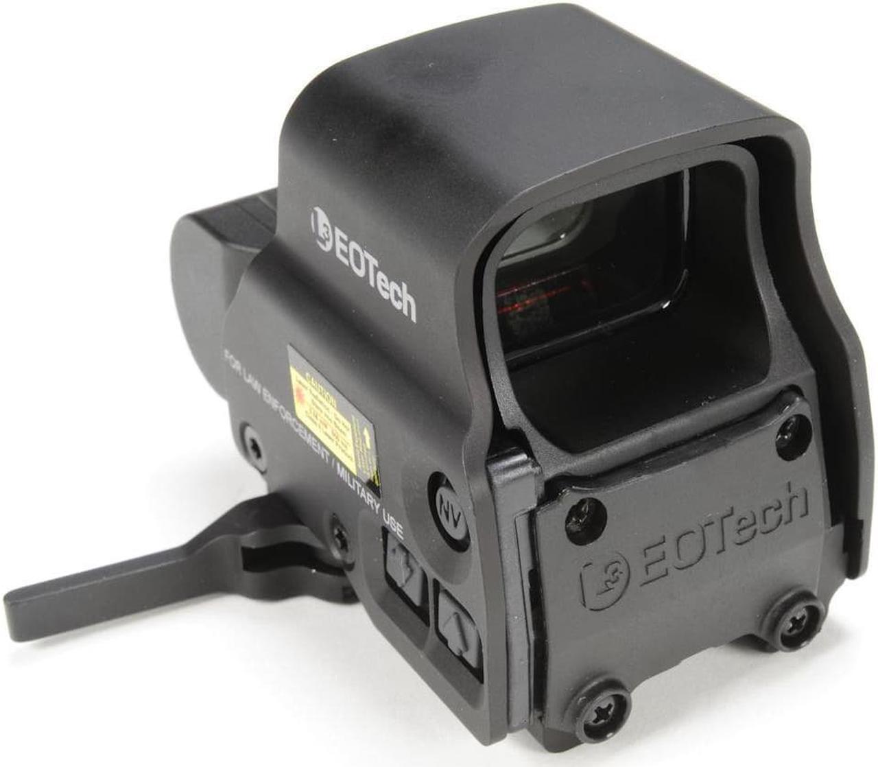 Alt view image 2 of 14 - EOTech Transverse EXPS3 Red Dot Sight, Black w/ 2-Dot Reticle