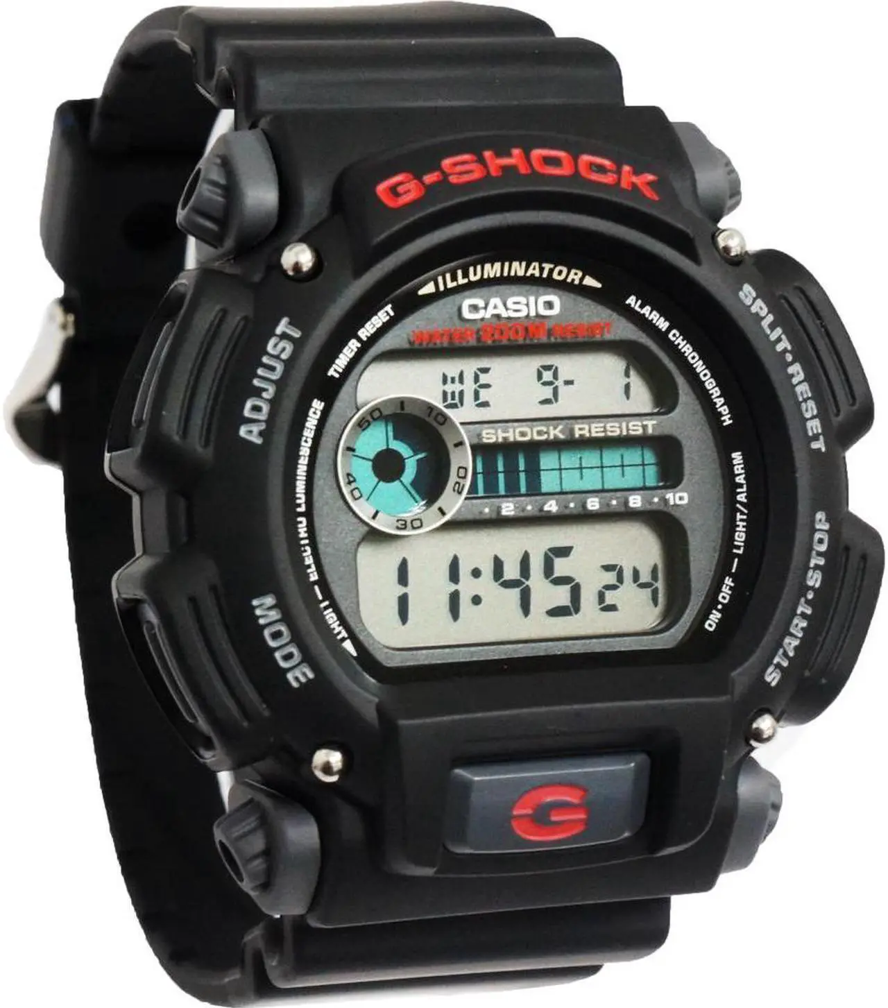 Alt view image 5 of 19 - CASIO DW-9052-1VCF G Shock Mens Watch Black