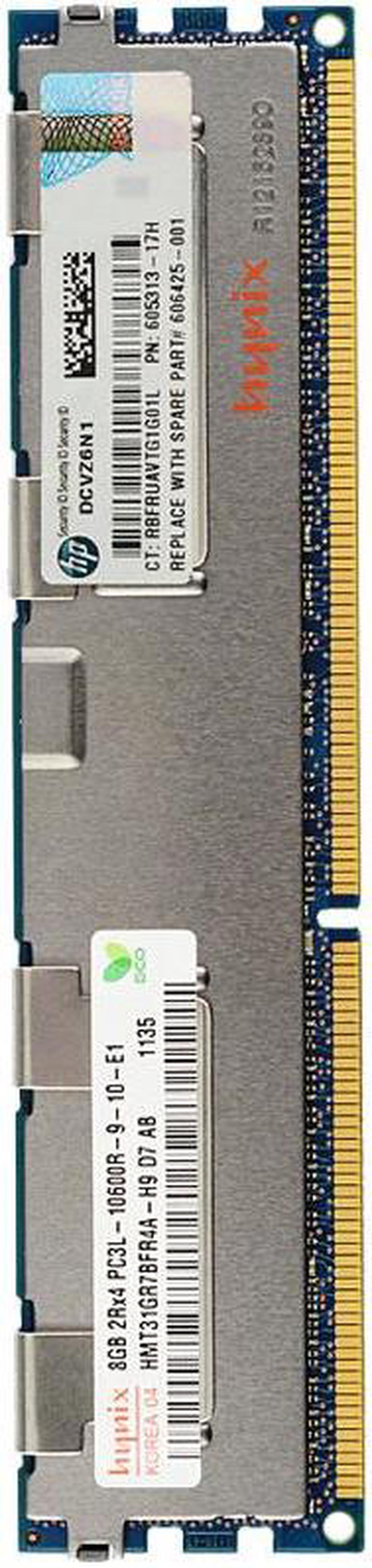 Hynix 8GB 240-Pin DDR3 SDRAM ECC Registered DDR3 1333 (PC3 10600) Server Memory Model HMT31GR7BFR4A-H9