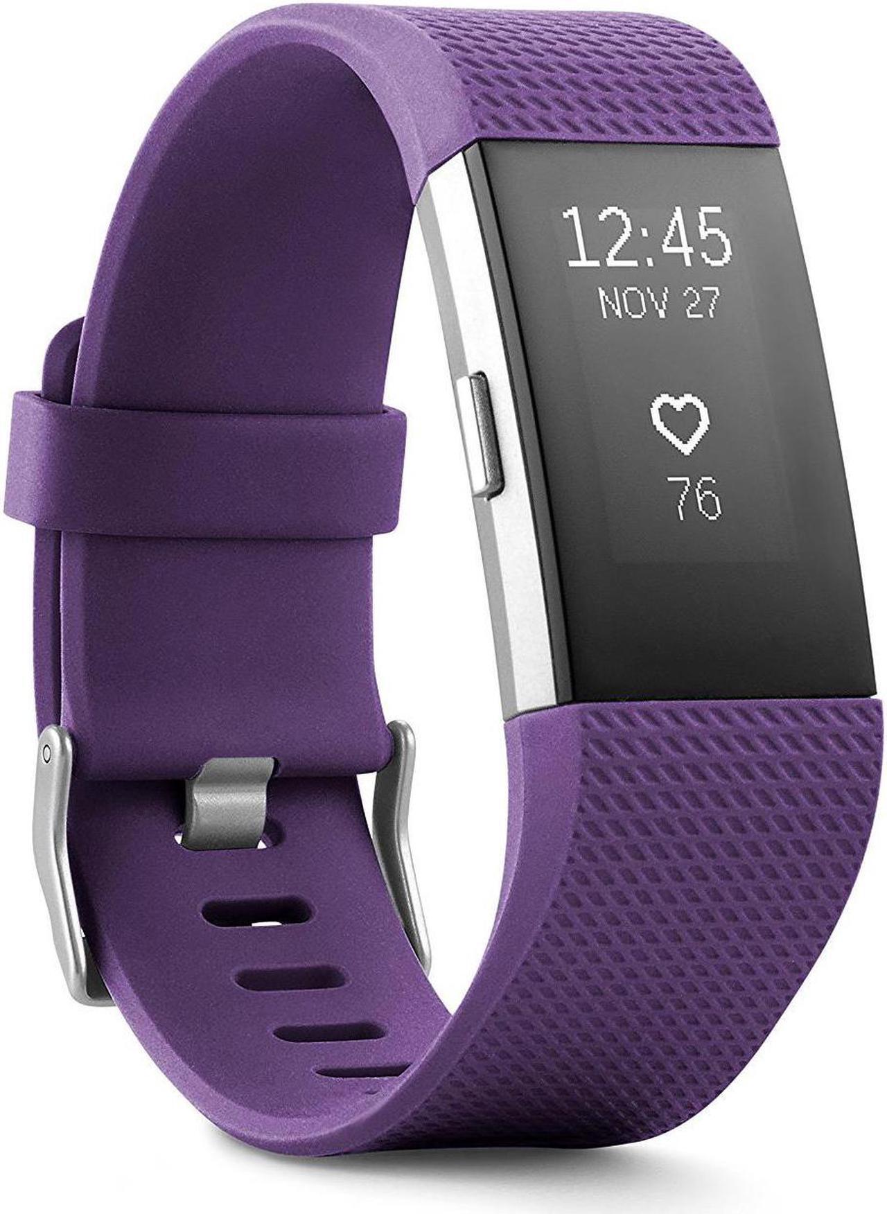 Main image of Fitbit Charge 2 Heart Rate & Activity Tracker - Small (5.5"–6.7") / Purple