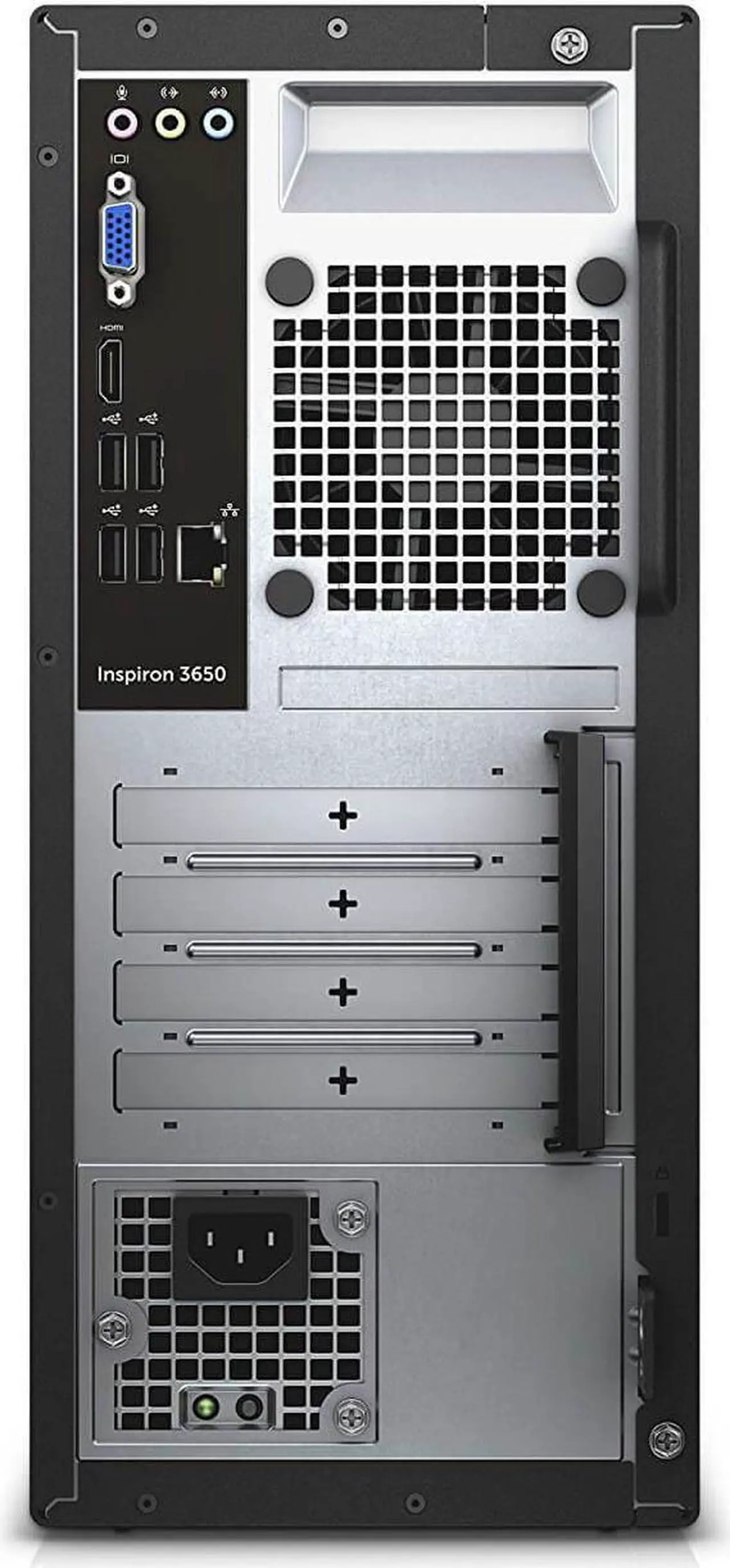 Alt view image 2 of 6 - Dell Inspiron 3668 Desktop PC Intel i5-7400 Quad Core 3.0GHz 12GB 1TB DVD W10H
