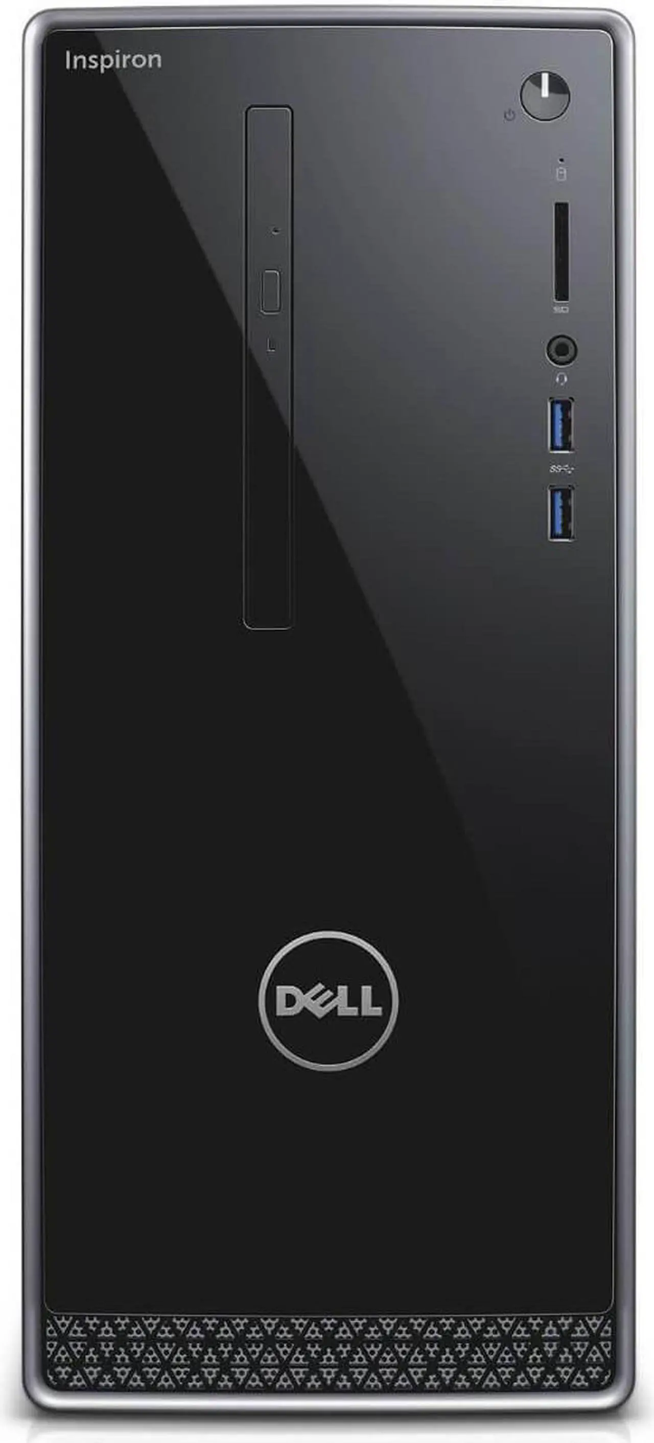 Alt view image 3 of 6 - Dell Inspiron 3668 Desktop PC Intel i5-7400 Quad Core 3.0GHz 12GB 1TB DVD W10H