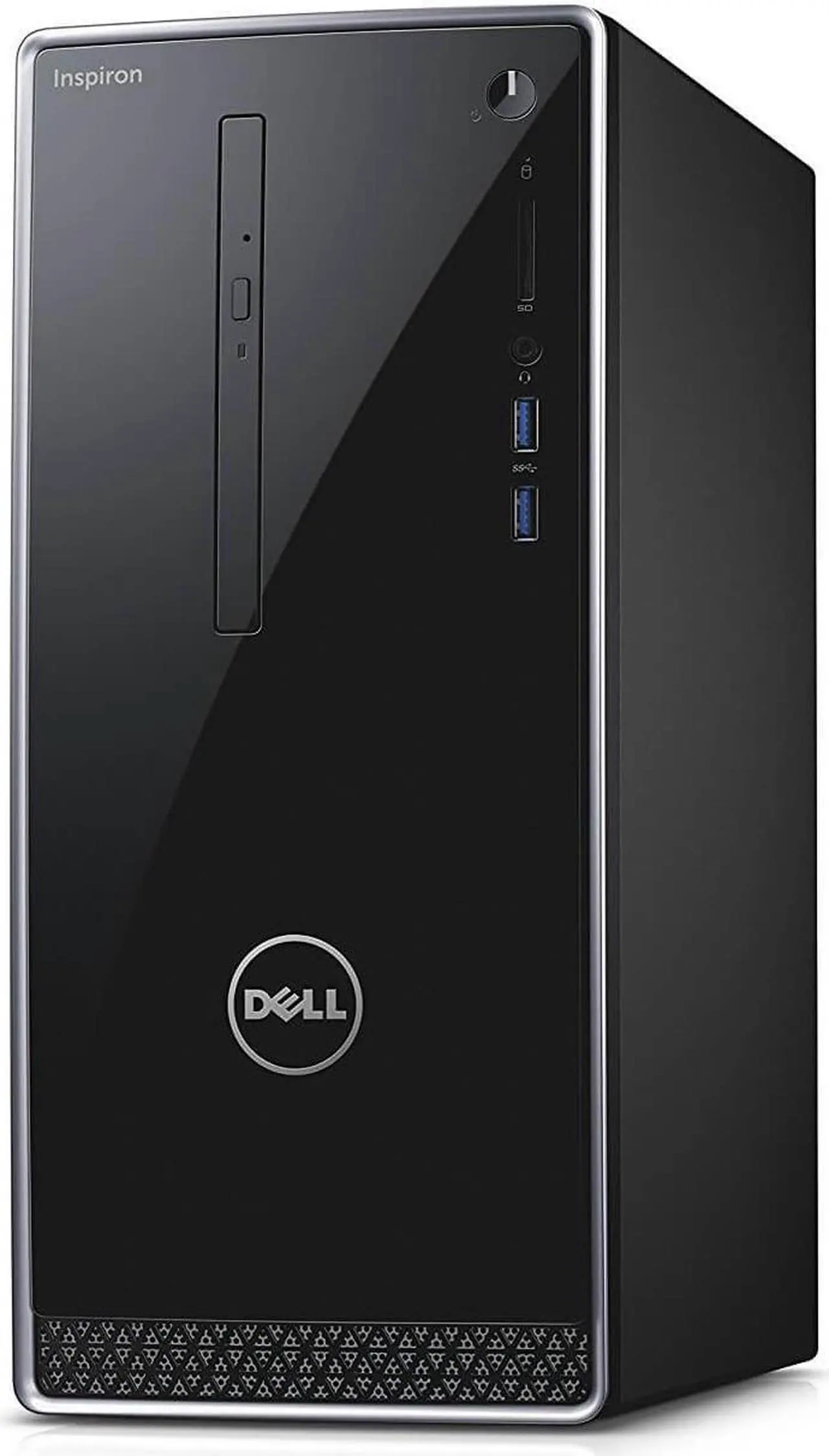 Alt view image 4 of 6 - Dell Inspiron 3668 Desktop PC Intel i5-7400 Quad Core 3.0GHz 12GB 1TB DVD W10H