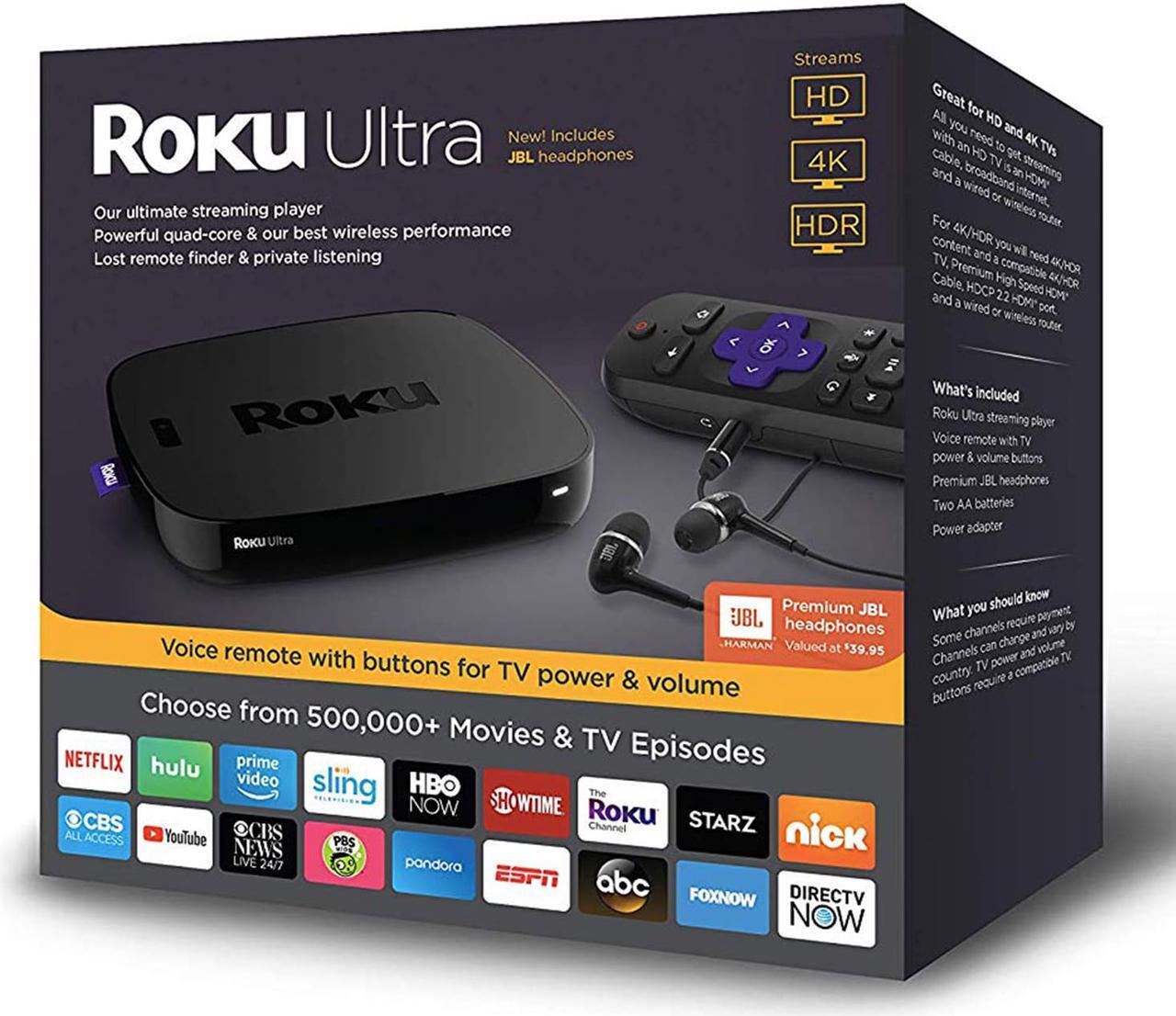Alt view image 5 of 11 - Roku Ultra (4661R) Video Devices & TV Tuners