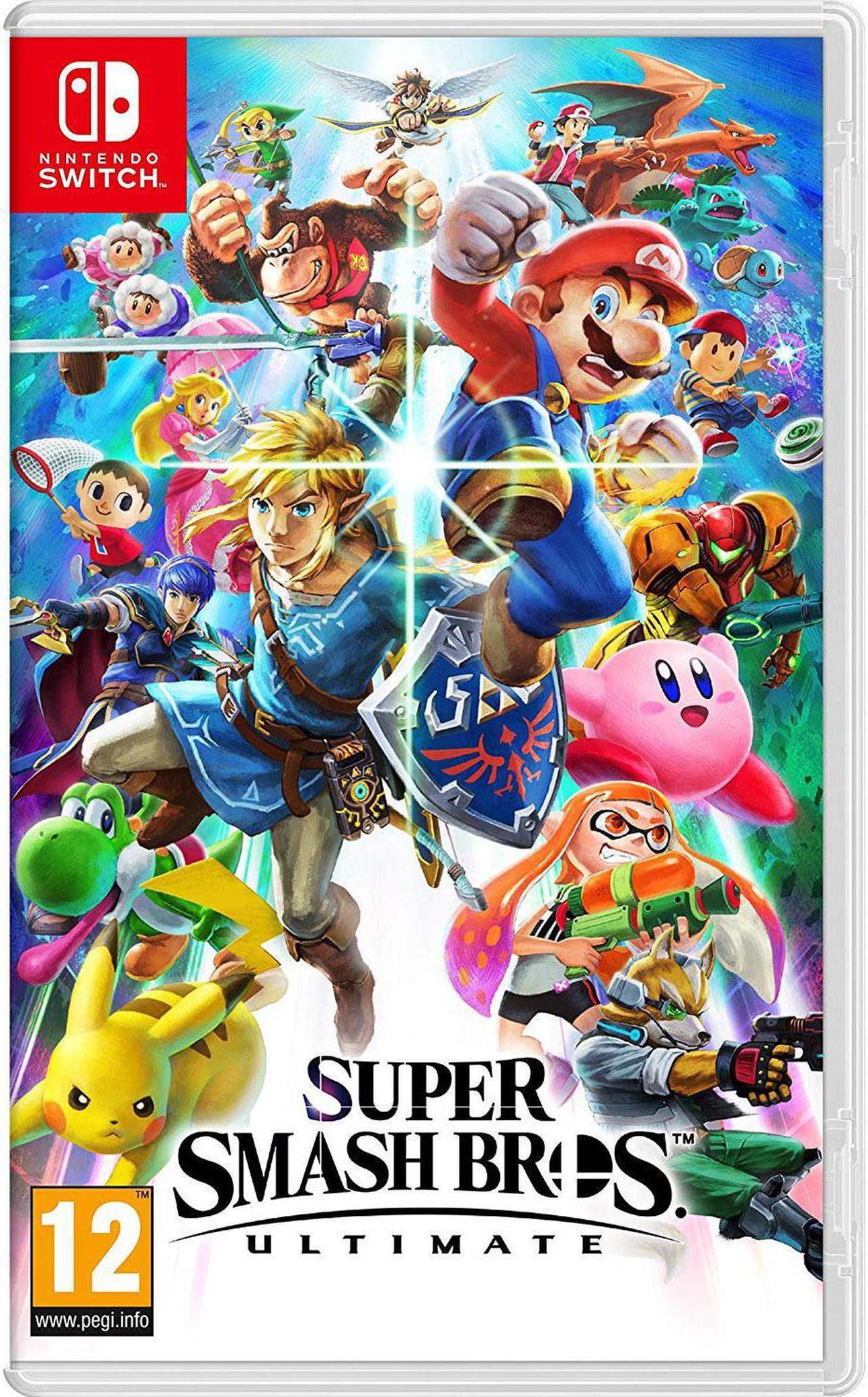 Alt view image 2 of 7 - Super Smash Bros, Super Mario Bros. U Deluxe, & Donkey Kong, Nintendo Switch
