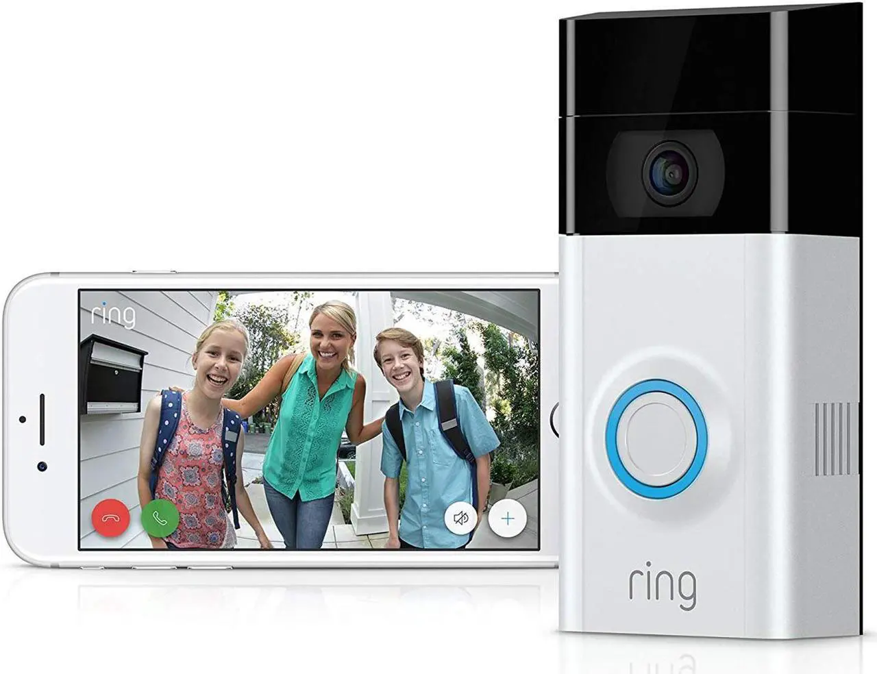 Alt view image 13 of 20 - Ring 8VR1S7-0FC0 1080HD Video Doorbell 2