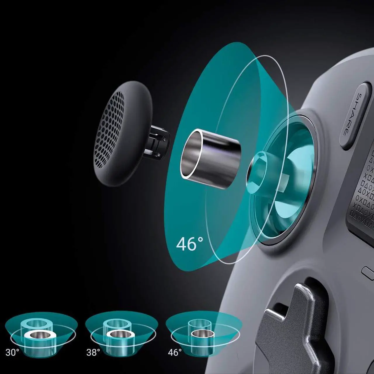 Alt view image 6 of 7 - NACON Controller Esports Revolution Unlimited Pro V3 Playstation 4  Wireless