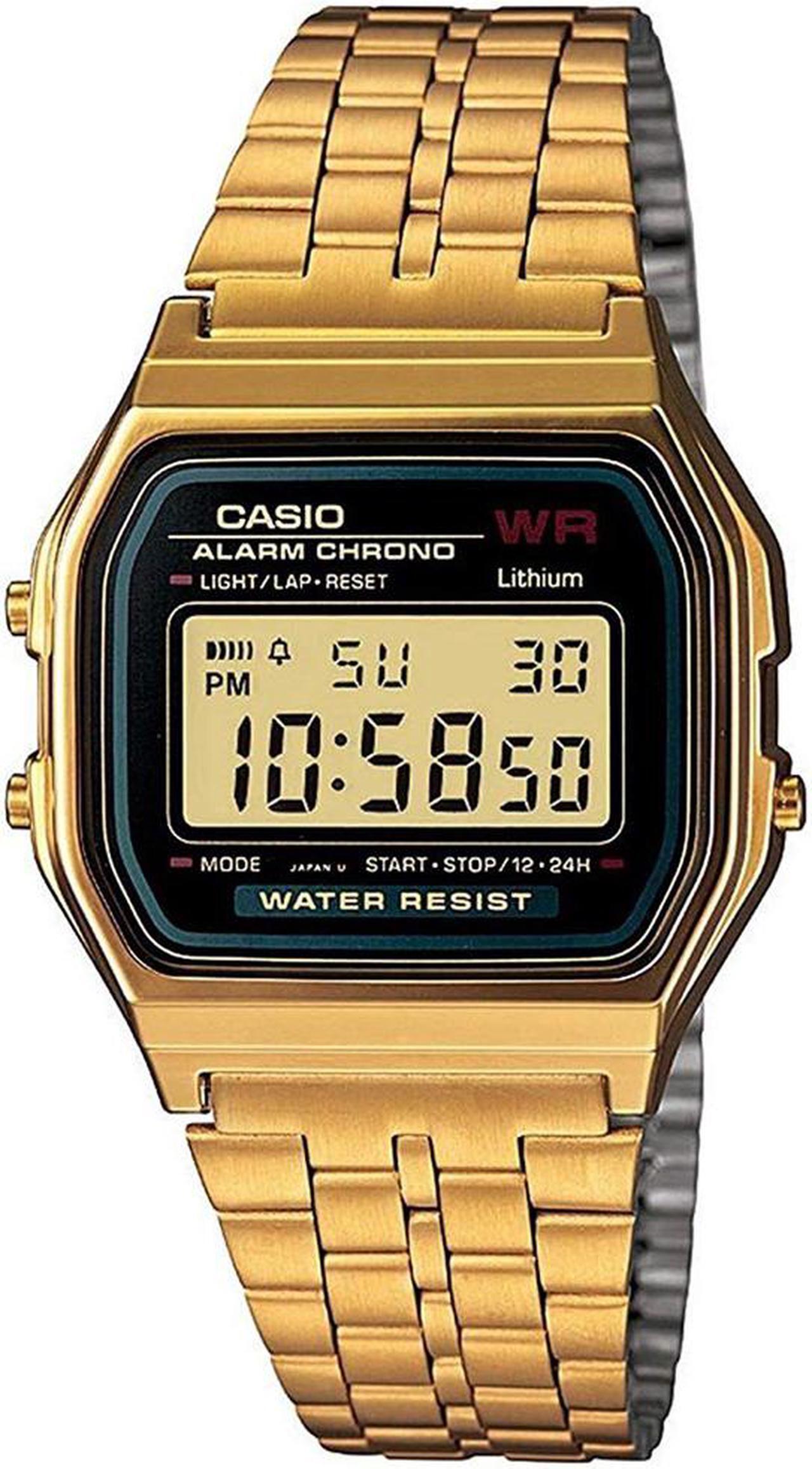 Alt view image 2 of 3 - Casio Men's Vintage Grey Dial Watch - A159WGEA-1VT