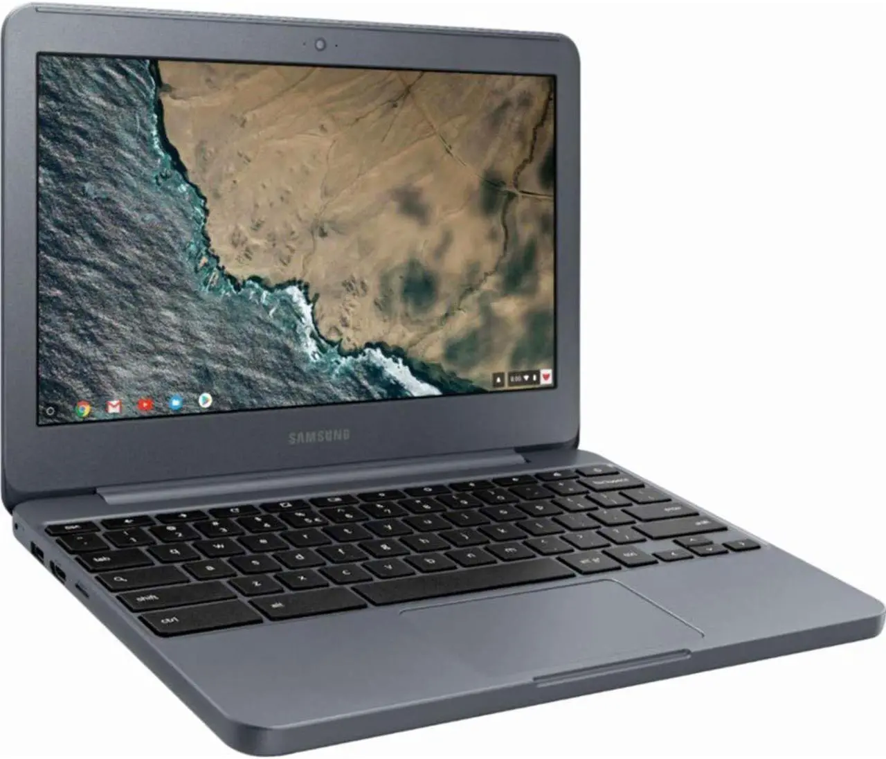Alt view image 8 of 13 - Samsung - 11.6" Chromebook - Intel Atom x5 - 2GB Memory - 16GB eMMC Flash Memory - Night Charcoal