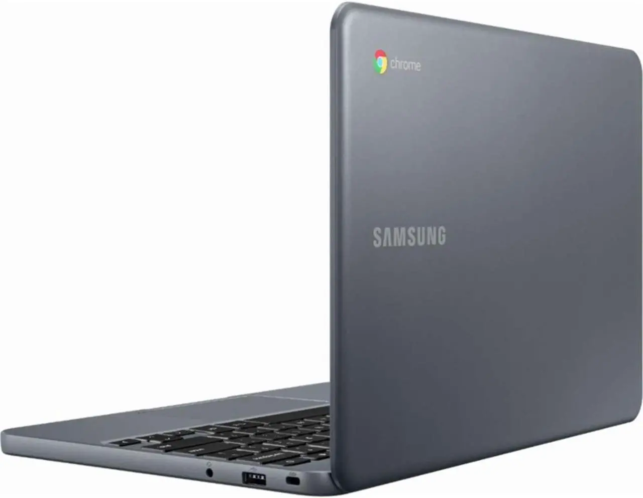 Alt view image 11 of 13 - Samsung - 11.6" Chromebook - Intel Atom x5 - 2GB Memory - 16GB eMMC Flash Memory - Night Charcoal