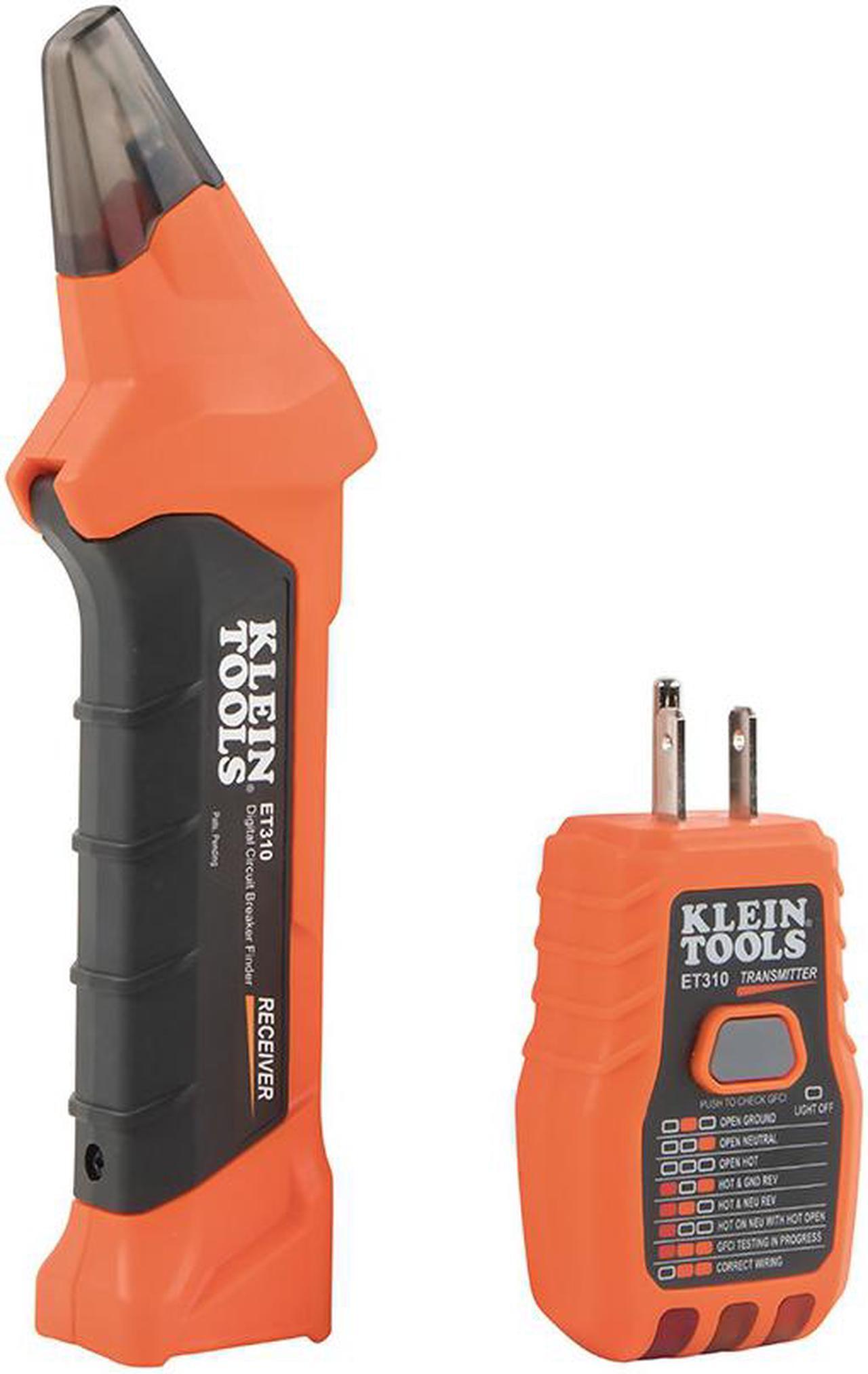 Alt view image 5 of 16 - Klein Tools Digital Circuit Breaker Finder w/GFCI Outlet Tester
