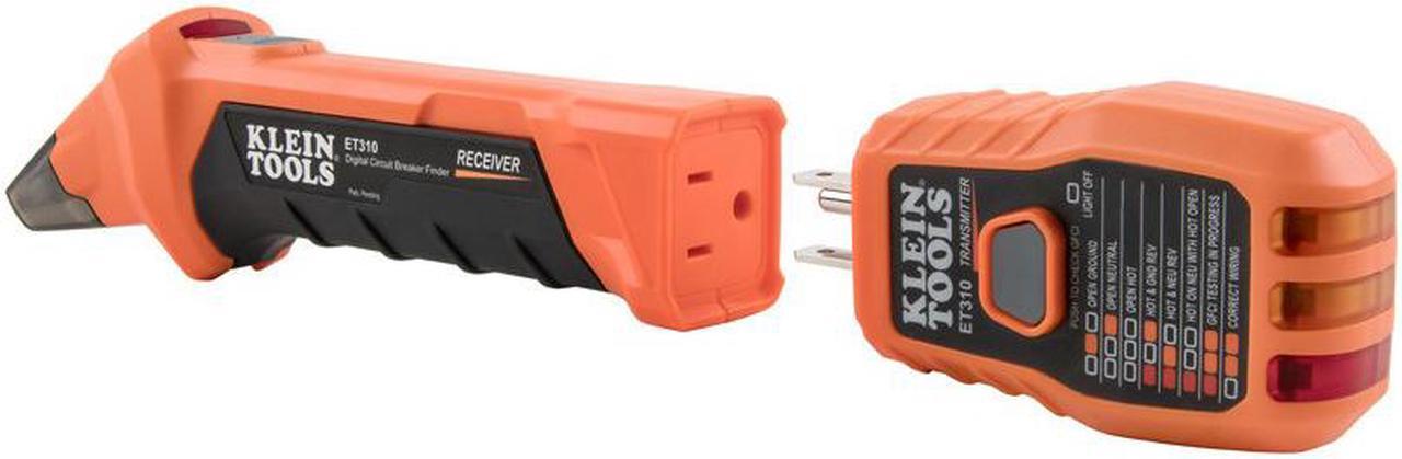 Alt view image 8 of 16 - Klein Tools Digital Circuit Breaker Finder w/GFCI Outlet Tester