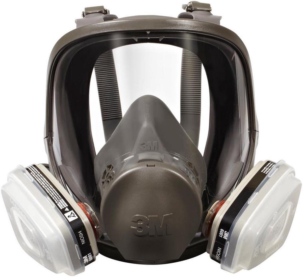 Alt view image 2 of 2 - 3M 07163 Full Facepiece Respirator Packout Organic Vapor P95, Large