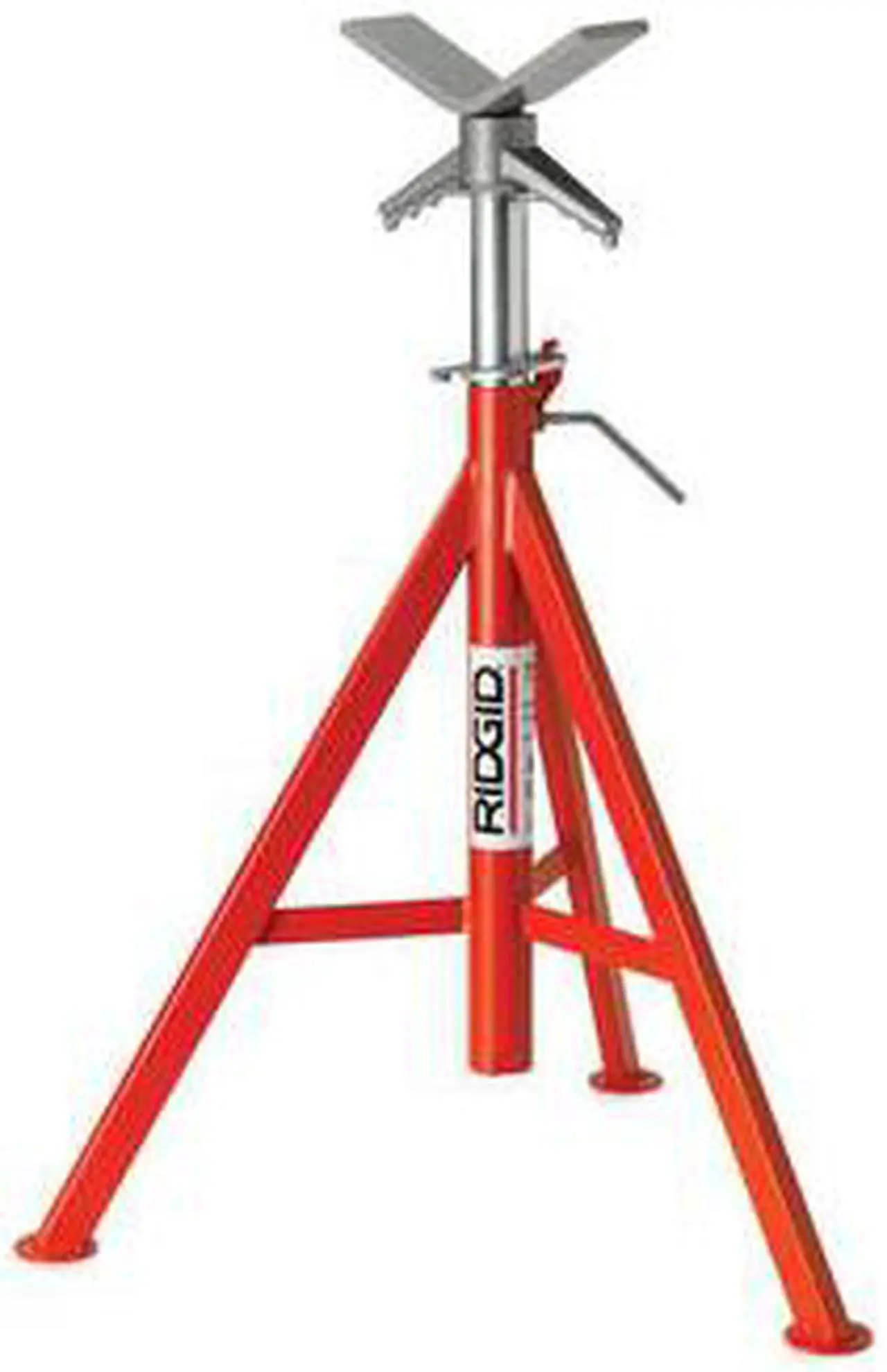 Alt view image 4 of 16 - Ridgid 56662 52 in. V-Head High Pipe Stand