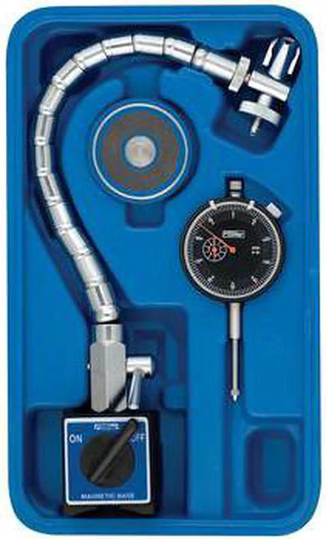 Alt view image 2 of 5 - Fowler 72-585-500 Chrome Flex Magnet Set with Case