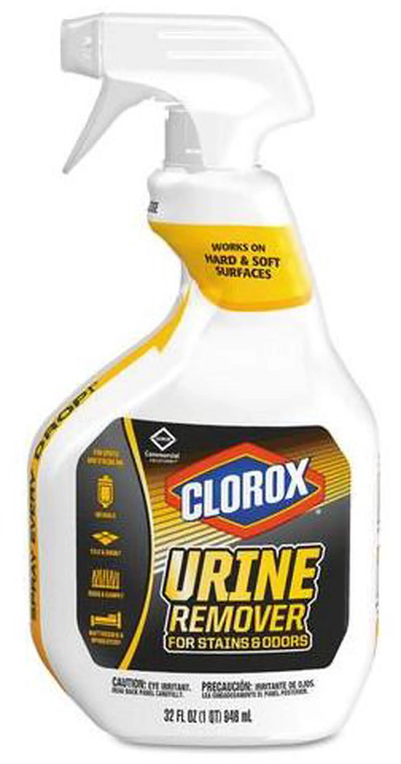 Alt view image 4 of 14 - Clorox Urine Remover, Spray - 32 fly os (1 quart) – Clear, 1 Each_(31036)
