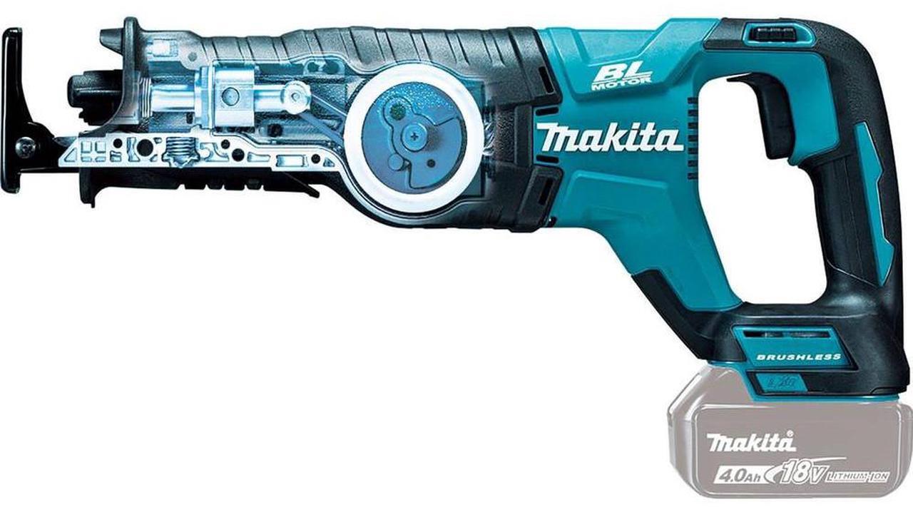 Alt view image 15 of 20 - Makita XRJ05Z 18V LXT Brushless Reciprocating Saw (Tool Only)