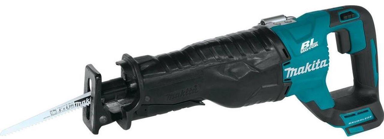 Alt view image 13 of 20 - Makita XRJ05Z 18V LXT Brushless Reciprocating Saw (Tool Only)