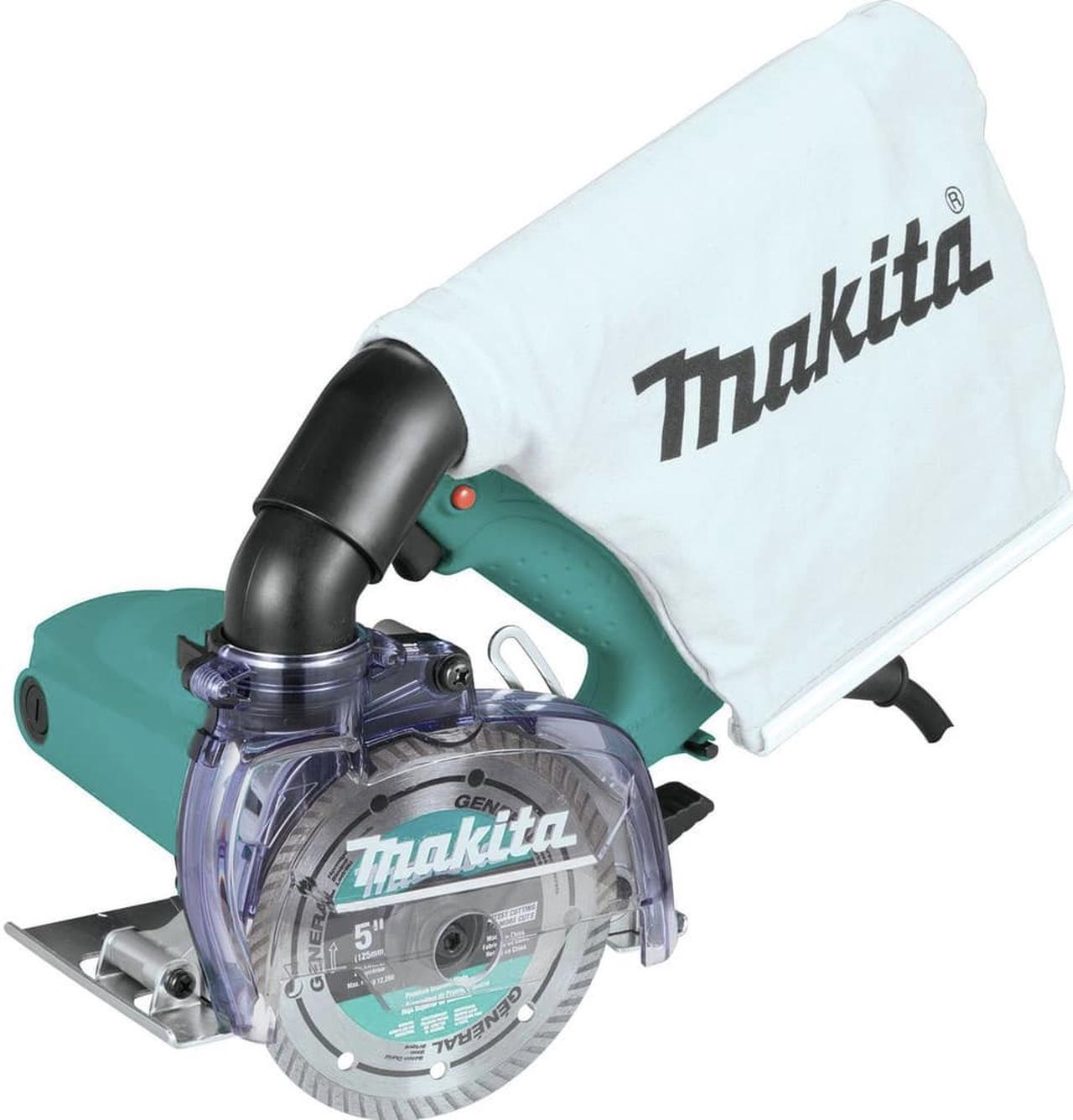 Makita 4100KB 5 in. Dry Masonry Saw with Dust Extraction