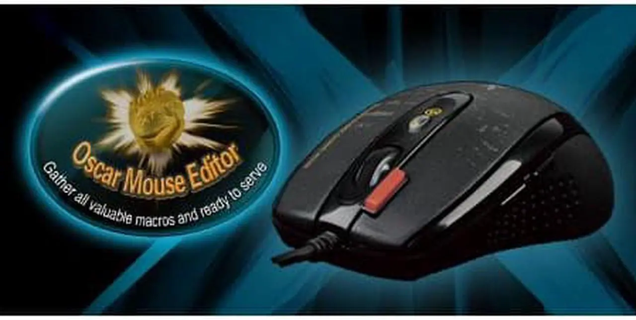Alt view image 3 of 5 - A4Tech X7 F5 V-Track Laser USB Gaming Mouse - Black