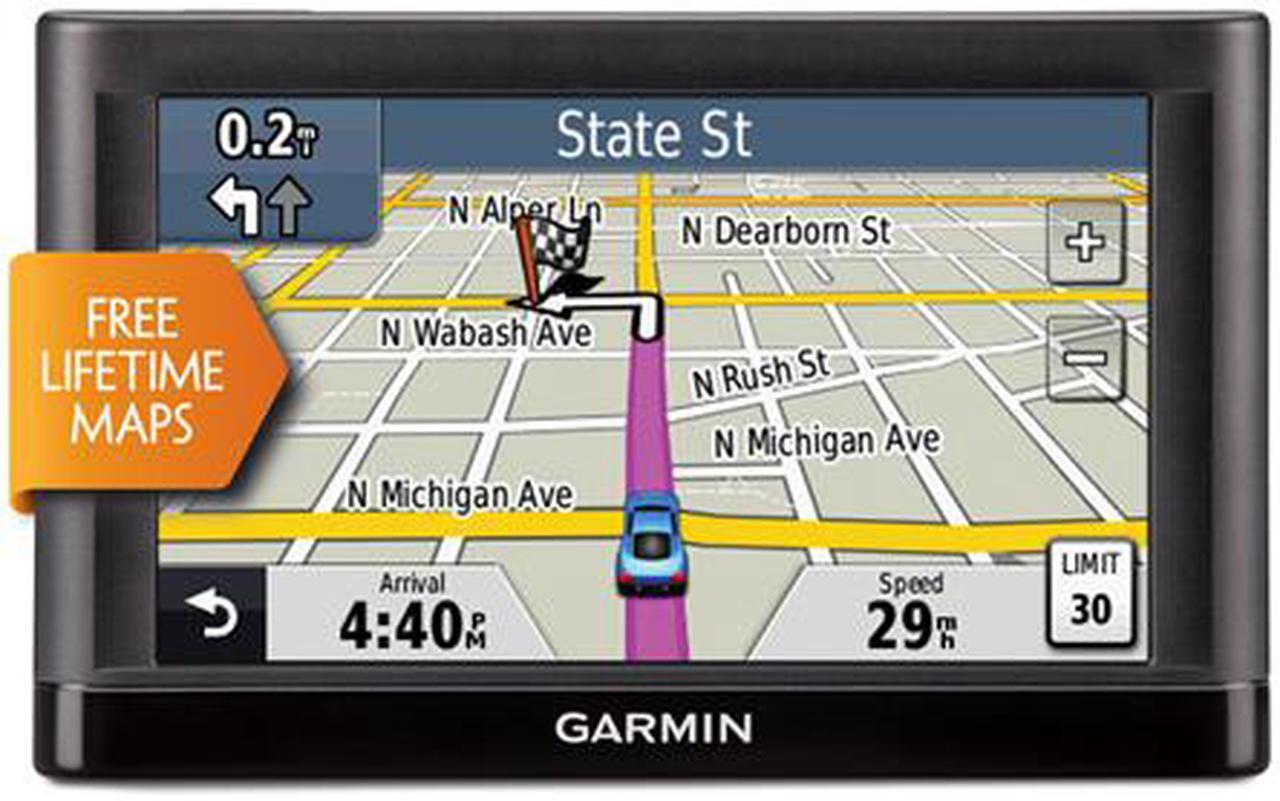 Main image of Garmin Nuvi 52LM 5" GPS with Lifetime Maps (US)